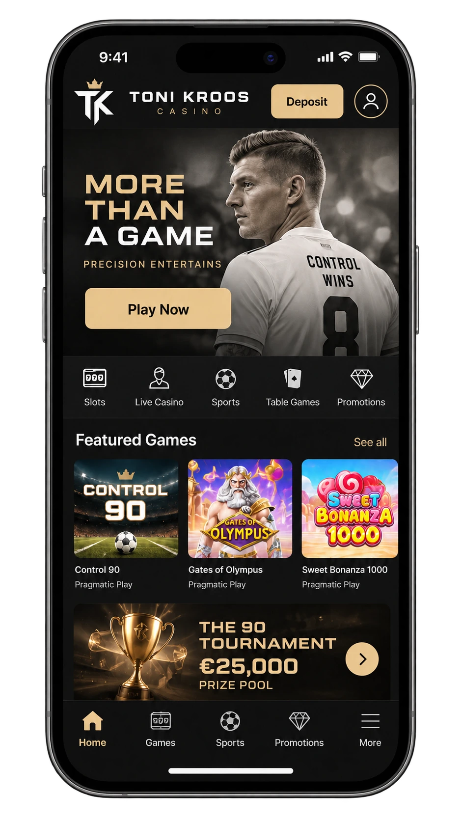 Die Toni Kroos Casino App
